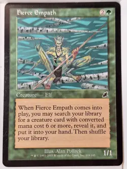 Fierce Empath - Scourge - Magic the Gathering MTG Nice! - Image 1