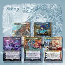 MTG Secret Lair x Hatsune Miku: Electric Entourage 🔥 IN HAND - Ready to Ship - Image 1