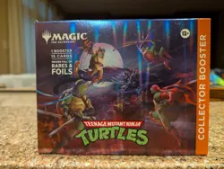 Teenage Mutant Ninja Turtles MTG Collector Booster 🔥New/Sealed, Insta Shipping - Image 1