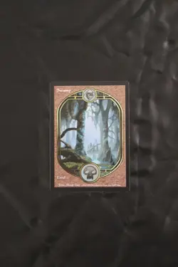 NM Full-Art Swamp from 1998 MTG set Unglued - Image 3