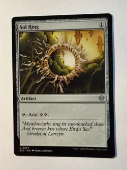 Sol Ring [Commander: Lorwyn Eclipsed] MTG Magic ECC 0057 NM - Image 1