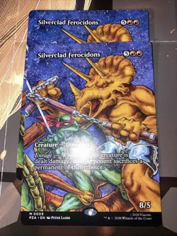 Silverclad Ferocidons (Borderless) Teenage Mutant Ninja Turtles X2 - Image 1