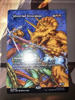 Silverclad Ferocidons (Borderless) Teenage Mutant Ninja Turtles X2 - Image 2