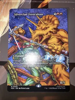 Silverclad Ferocidons (Borderless) Teenage Mutant Ninja Turtles X2 - Image 4