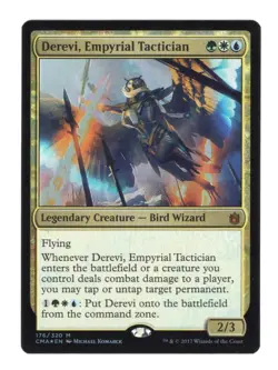 MTG English Derevi, Empyrial Tactician NM Foil Commander Anthology - Image 1