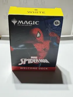 NYCC 2025 exclusive Spider-Man Welcome Deck Magic The Gathering WHITE MTG - Image 1