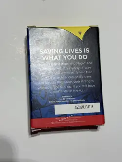 NYCC 2025 exclusive Spider-Man Welcome Deck Magic The Gathering WHITE MTG - Image 3