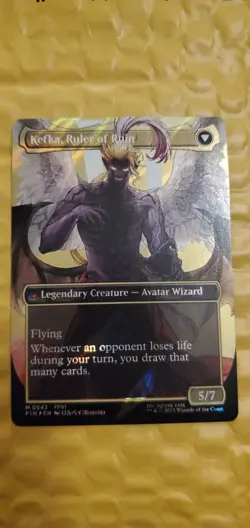 Kefka, Court Mage (0543) (Borderless) (Surge Foil) Final Fantasy Foil - Image 2