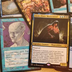 COMMANDER Magic Deck - Heaven to Earth = Lazav Custom MILLOUT themed Mythic Rare - Image 1