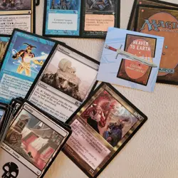 COMMANDER Magic Deck - Heaven to Earth = Lazav Custom MILLOUT themed Mythic Rare - Image 5