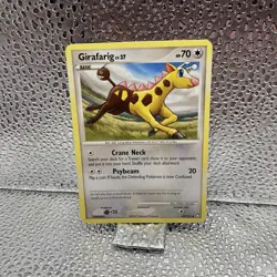 Girafarig - 49/123 Mysterious Treasures - Pokemon TCG - 2007 - Image 1