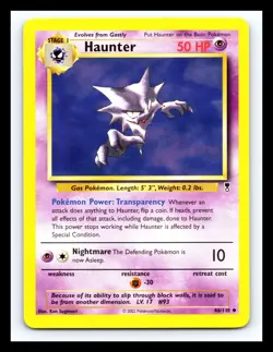 💥 HAUNTER | Pokemon TCG 2000 | Legendary Collection Holo Foil Vintage # 46/110 - Image 1