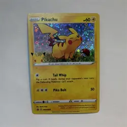 Pokemon Pikachu BW54 Black & White Promo Holo 60 HP Basic Card - Image 1