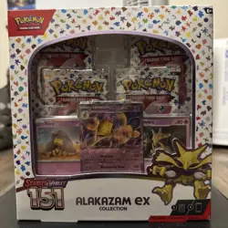 Pokemon Scarlet & Violet-151 Alakazam ex Collection Booster Box 820650855269 - Image 1