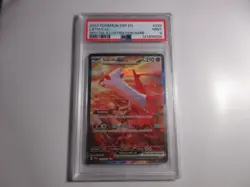 PSA 9 Latias EX Special Illustration Rare Surging Sparks Pokemon Card - Image 1