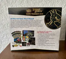 Pokemon Crown Zenith Elite Trainer Box ETB Factory Sealed Purchased At GameStop 820650851476 - Image 2