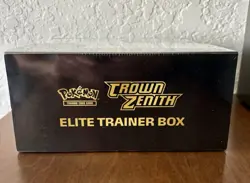 Pokemon Crown Zenith Elite Trainer Box ETB Factory Sealed Purchased At GameStop 820650851476 - Image 3
