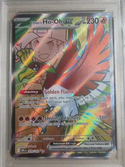Ethans Ho-Oh ex 209/182 PSA 10 Full Art Destined Rivals Pokemon 2025 Ultra Rare - Image 5