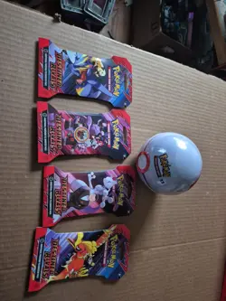 Pokemon Ball Tin and Art Set Destined Rivals New Sealed - Image 1