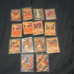 Pokemon TCG Charizard Foil Regular Creature Card Lot 13 Cards - Image 1