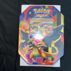 Pokemon TCG Mega Charizard Y EX Tin Charizard Promo New Sealed !read description - Image 2