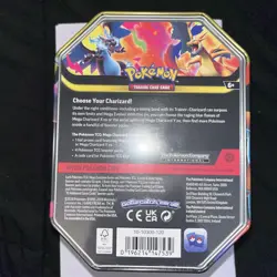 Pokemon TCG Mega Charizard Y EX Tin Charizard Promo New Sealed !read description - Image 3