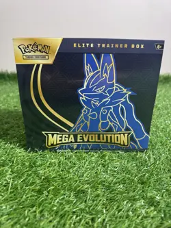 Pokemon Mega Evolution Elite Trainer Box Booster Promo 2025 - Image 1