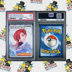 Pokemon 2025 Destined Rivals Team Rocket's Ariana 237/182 SIR PSA 9 Graded Mint - Image 1