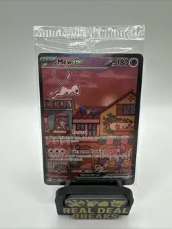 Pokemon Mew EX Scarlet & Violet Promo Card 053/151 Sealed Near Mint English - Image 2