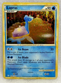 Lapras CLB 008/034 Pokemon Card - Classic Collection - NM - Image 1