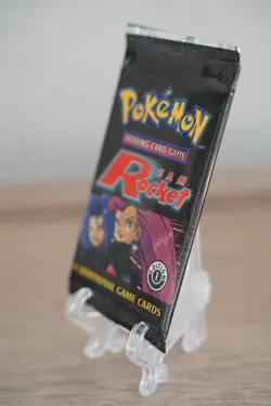 Pokemon 1st Edition Team Rocket Booster Pack Factory Sealed 1999-2000 WOTC - Image 3