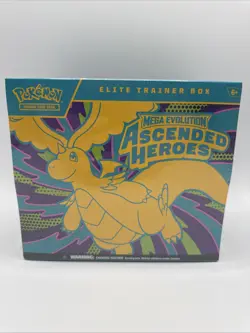 Pokemon TCG - Ascended Heroes ETB Elite Trainer Box — Sealed! Same Day Shipping! - Image 1
