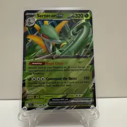 Serperior EX - Pokemon TCG Scarlet & Violet: Black Bolt - 003/086 Double Rare - Image 1