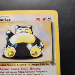 1999 Snorlax 27/64 - Jungle Non-Holo Regular Rare - Pokemon TCG - LP - Image 2