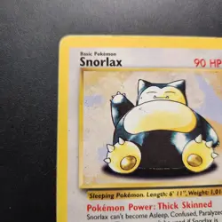 1999 Snorlax 27/64 - Jungle Non-Holo Regular Rare - Pokemon TCG - LP - Image 5