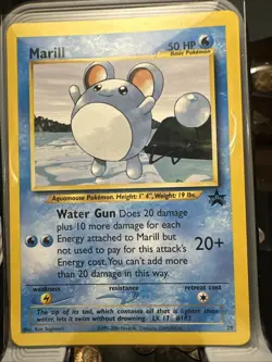 Marill 29/53 Wotc Promo Regular Pokemon Vintage - Image 1
