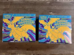 2X Pokemon Ascended Heroes Elite Trainer Boxes ETBs Factory Sealed - Image 1
