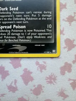 Pokemon TCG Team Rocket Returns Dark Raticate 17/109 Regular Rare - Image 4
