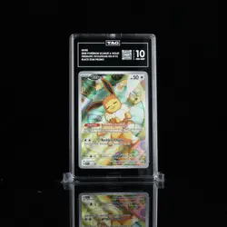 Eevee SVP173 Black Star Promo Prismatic Evolutions ETB TAG 10 Gem Mint Pokemon - Image 1