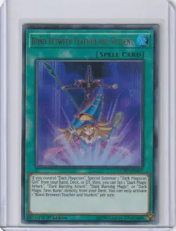 Yugioh DUPO-EN017 Bond Between Teacher and Student – Ultra Rare 1st Edition - Image 1