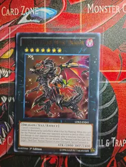 Yu-Gi-Oh! TCG Red-Eyes Flare Metal Dragon LDK2-ENJ41 Ultra Rare 1st Edition NM - Image 1