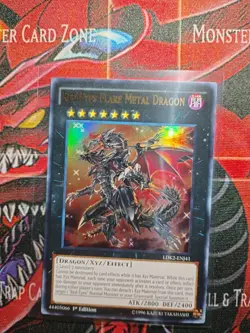 Yu-Gi-Oh! TCG Red-Eyes Flare Metal Dragon LDK2-ENJ41 Ultra Rare 1st Edition NM - Image 2
