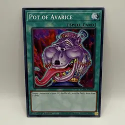 Yugioh!-POT OF AVARICE- EG01-EN026- Common - 1st Edition (NM) - Image 1