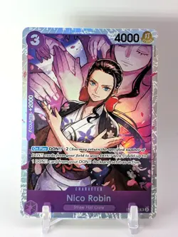 Nico Robin ST26-003 SR ONE PIECE Card Game NM Purple Starter Deck 26 NM ENGLISH - Image 1