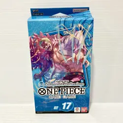 One Piece Card Game Starter Deck - Blue Donquixote Doflamingo (ST-17) - No Pack - Image 1
