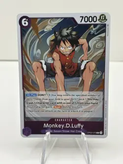 Monkey.D.Luffy • OP03-070 R Pillars Of Strength Foil One Piece TCG NM - Image 1