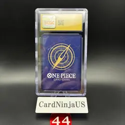 CGC PRISTINE 10 MONKEY D. LUFFY #P-075 SAIKYO JUMP PROMO 2024 ONE PIECE JPN 44 - Image 2