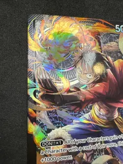 One Piece Monkey.D.Luffy (001) L Starter Deck 14: ST14-001 English Foil NM - Image 2