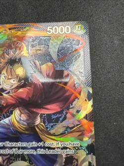 One Piece Monkey.D.Luffy (001) L Starter Deck 14: ST14-001 English Foil NM - Image 3