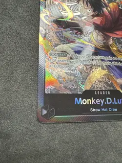 One Piece Monkey.D.Luffy (001) L Starter Deck 14: ST14-001 English Foil NM - Image 5